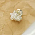 Mini pince à cheveux perle or pour femme, accessoire élégant en alliage pour coiffure quotidienne. - HS02619