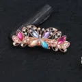 Molle per capelli con strass a farfalla, elegante fermaglio in lega vuoto per donna. - Stile Farfalla (F014737) / Multicolore