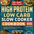 Βιβλίο συνταγών slow cooker υψηλής πρωτεΐνης και χαμηλών υδατανθράκων με πλάνο γευμάτων. - Μπλε στιφάδο