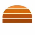 Boho minimalist sunset wall sticker semicircle art mural self-adhesive vinyl home decor - TMS030
