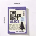 The Killer Isn't Alice Vivlio Mystirioy Dolofonias Tetradio Detective 14x21cm - Μωβ / 80 σελίδες