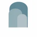 Boho arch wall sticker detail view, geometric Nordic style wall art sizes 50-200cm. - TMS029 Style D