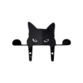 Black cat acrylic yard stake garden silhouette decorative art outdoor lawn sign ornament - Style A (Cat Silhouette) / Black