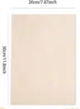 Unbearbeitetes Holzquadrat Brett Scheibe, Naturholzrohling für DIY Malerei und Kinderbasteln. - 20*30*0,2 cm