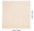 Unfinished square wooden slice 30x30cm natural wood board DIY craft painting model decoration - 30*30*0.2cm