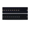 Schwarze Acryl Korb Etiketten Vorratsdosen Schilder abnehmbar loeschbar DIY Klassifizierung - Stil A / Schwarz