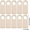 Unfinished wooden door hangers blank DIY hanging signs for home hotel office decor - Style F
