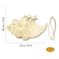 Wooden cornucopia Thanksgiving Halloween hanging sign DIY autumn pumpkin sunflower craft decor - Cornucopia Style (Model S) / 1 Piece/Pack (With Rope)