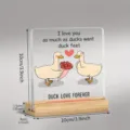 Plaque en acrylique carrée avec socle en bois décoration de bureau tableau des tailles - 30 / 10*10*0.3（单个亚克力片）