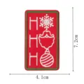 Christmas embroidered patch DIY festive Santa Claus applique clothing badge accessory. - DW9813-4