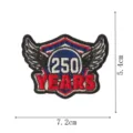 écusson brodé 250 anniversaire aigle bouclier design bricolage vêtements veste badge accessoire - 9812-12 Style Bouclier