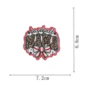 Baseball mama embroidery patch iron on clothing badge appliques craft DIY accessories - Embroidery Patch Style (DW9801-12)