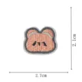 Joli patch brodé d'animal de dessin animé accessoire de vêtement petit badge décoratif DIY - DW9109-5