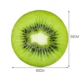 Adhesivo redondo para azulejos con motivo de kiwi fruta 50cm alfombrilla decorativa - Película de Sarga YDB306