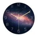 Reloj de pared acrilico galaxia, silencioso diseno moderno para salon y dormitorio hogar. - CC021