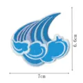 Blue wave embroidered patch clothing accessory DIY decorative sticker iron on applique badge 7x6.6cm - Sea Wave