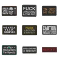 Tactical morale patch embroidered military badge backpack clothing DIY accessory set. - 9-Piece Tactical Embroidered Patch Set / 9-Piece Set