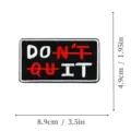 Patch brodé lettres punk thermocollant DIY vêtements veste accessoire décoratif. - DW9022-3
