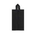 Black travel shoe storage bag portable waterproof oxford cloth sneaker organizer pouch - L / Black