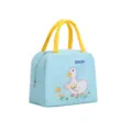 Joli sac à lunch isotherme de dessin animé, sac bento thermique portable pour étudiants. - Canard Call Bleu