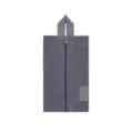 Sac de rangement de chaussures de voyage portable en tissu oxford avec fermeture éclair. - L / Gris