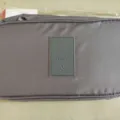 Sac de rangement de voyage pour soutien-gorge, organisateur sous-vêtements trousse gris. - M / Gris