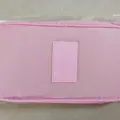 Sac organisateur de voyage rose, pochette de rangement étanche pour sous-vêtements et cosmétiques. - M / Rose