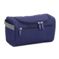 Grande trousse de toilette imperméable pour homme, sac de rangement cosmétique portable. - 25x14x15cm / Bleu Marine