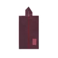 Travel shoe bag portable waterproof oxford cloth footwear storage pouch wine red - L / Burgundy