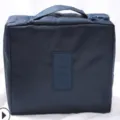 Portable travel storage bag waterproof cosmetic organizer for women business trips blue bag. - 22cm*18cm*8cm / Navy Blue