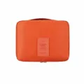 Portable travel toiletry bag waterproof cosmetic storage organizer orange color - 22cm*18cm*8cm / Orange