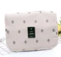 Sac de toilette de voyage étanche variante, trousse de maquillage suspendue avec motif cactus. - Cactus