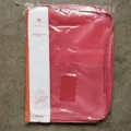Pochette de voyage étanche à double couche en nylon épaissi pour le rangement des chaussures. - Rouge pastèque