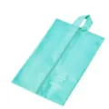 Sac de chaussures de voyage portable étanche pliable organisateur pochette avec fermeture - 36-21cm / Bleu Vif
