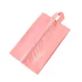 Sac à chaussures de voyage rose pochette de rangement étanche portable avec poignée et fermeture. - 36-21cm / Rose