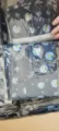 Bolso de viaje plegable de nailon estilo coreano con bonito estampado de margaritas. - Margarita Marina