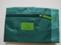 Groene opvouwbare reistas, grote draagbare bagage-organisatorzak voor kleding. - Meerblauw