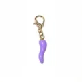 Purple Enamel Chili Pepper Charm with Lobster Clasp Alloy DIY Jewelry Accessory Variant - Purple Chili Pendant / 1.5g / Purple