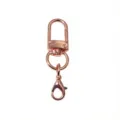 Mousqueton porte-clés en alliage or rose en forme de U accessoire de quincaillerie pour sac. - 50x12mm / Or rose