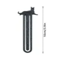 Schwarzes Katzen Lesezeichen aus Metall, stilvolles Design, tolles Geschenk fuer Schueler. - 3D015 Stil