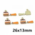 Alloy coffee portafilter charms pendant DIY jewelry making accessories 26x13mm wholesale - AL1-10 Coffee Portafilter