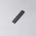 Μαύρο ανοξείδωτο ορθογώνιο κρεμαστό DIY αξεσουάρ κοσμημάτων με λεπτομέρεια τρύπας. - Μαύρο