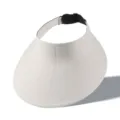 Zomer UV bescherming lege top zonnekap hoed voor buitensporten ademend en lichtgewicht wit - Verstelbaar / Off-white