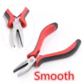 Professionelle rot-schwarze Flachzange fuer DIY Schmuckherstellung Handwerk Drahtbiege-Werkzeug. - Flachzange(AH-32)
