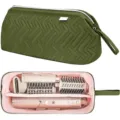 Borsa di stoccaggio multifunzionale trapuntata verde per asciugacapelli e strumenti per styling. - 35x15x15cm / Verde militare