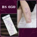 Halloween lightning blood vessel tattoo sticker waterproof scar simulation body art - Blood Vessel Lightning Tattoo Sticker (BS-050) / 240x105mm