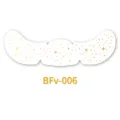 Gold foil freckle face sticker temporary tattoo for music festival party makeup waterproof - Star Spotted Style (BFv-006)