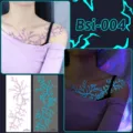 Luminous lightning vascular waterproof temporary tattoo sticker for cosplay anime party - Bsi-004 (Luminous Blood Vessel Tattoo Sticker)