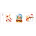 Christmas cartoon temporary tattoo stickers cute waterproof festive party decor for kids - DTm-3009 (Christmas Tearable Tattoo Sticker)