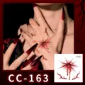 Halloween horror scar temporary face tattoo sticker waterproof bloody wound decal for party - CC-163 Halloween Scar